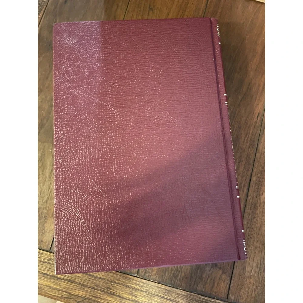 1976 American Peoples Encyclopedia Year Book Grolier Events 1975 Burgundy Gold